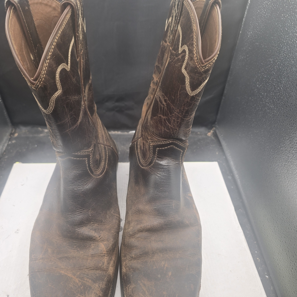 Justin Boots Rich Brown‎ Leather Footwear